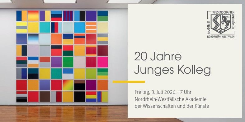 20 Jahre Junges Kolleg: Ein Jubiläum für Wissenschaft, Kunst und neue Perspektiven