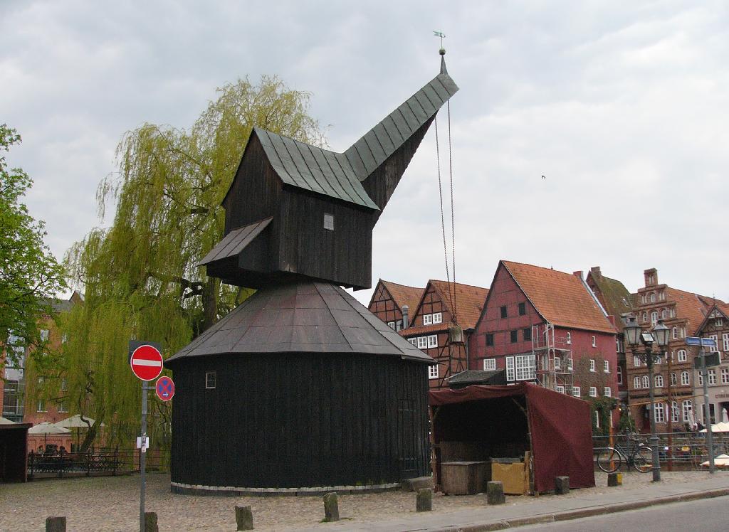 Alter Kran in Lüneburg