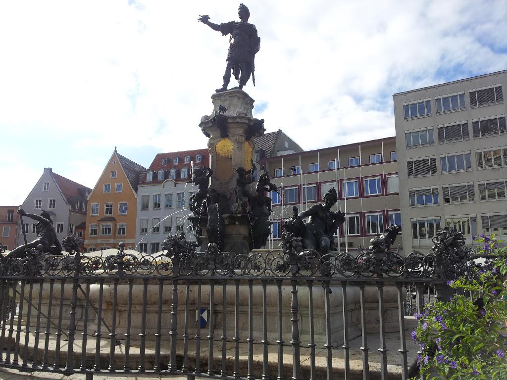 Augustusbrunnen in Augsburg