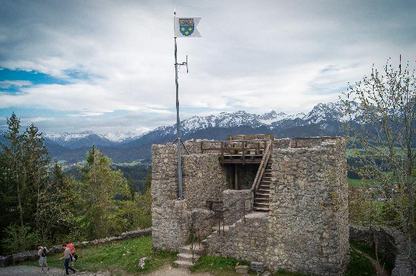 Aussichtsplattform Burg Eisenberg