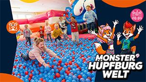 BLACK FOX MONSTER HÜPFBURG PARCOURS in Rosenheim