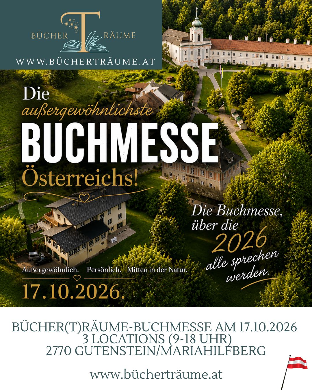 BÜCHER(T)RÄUME BUCHMESSE für die ganze Familie  in Gutenstein