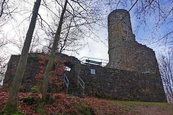 Bergfried Burg Bärenfels in Wehr