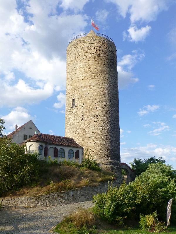 Bergfried Burg Camburg in Dornburg-Camburg