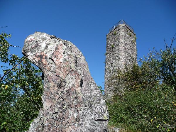 Bergfried Burg Koppenstein