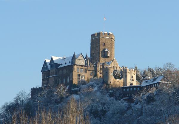 Bergfried Burg Lahneck