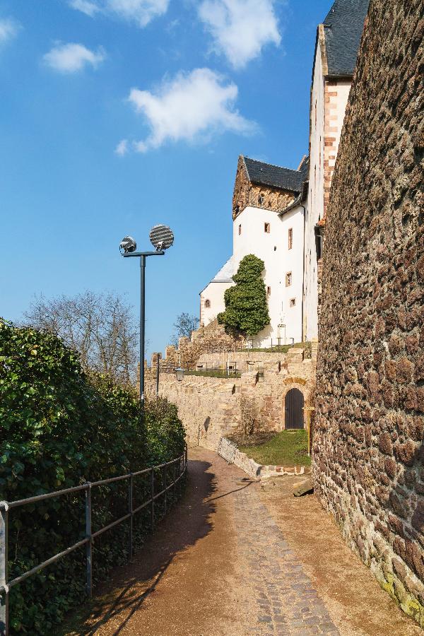 Bergfried Burg Mildenstein in Leisnig