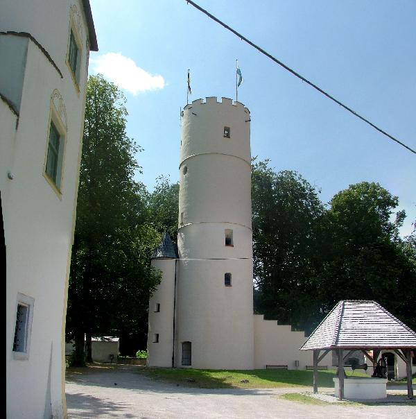 Bergfried Mindelburg in Mindelheim