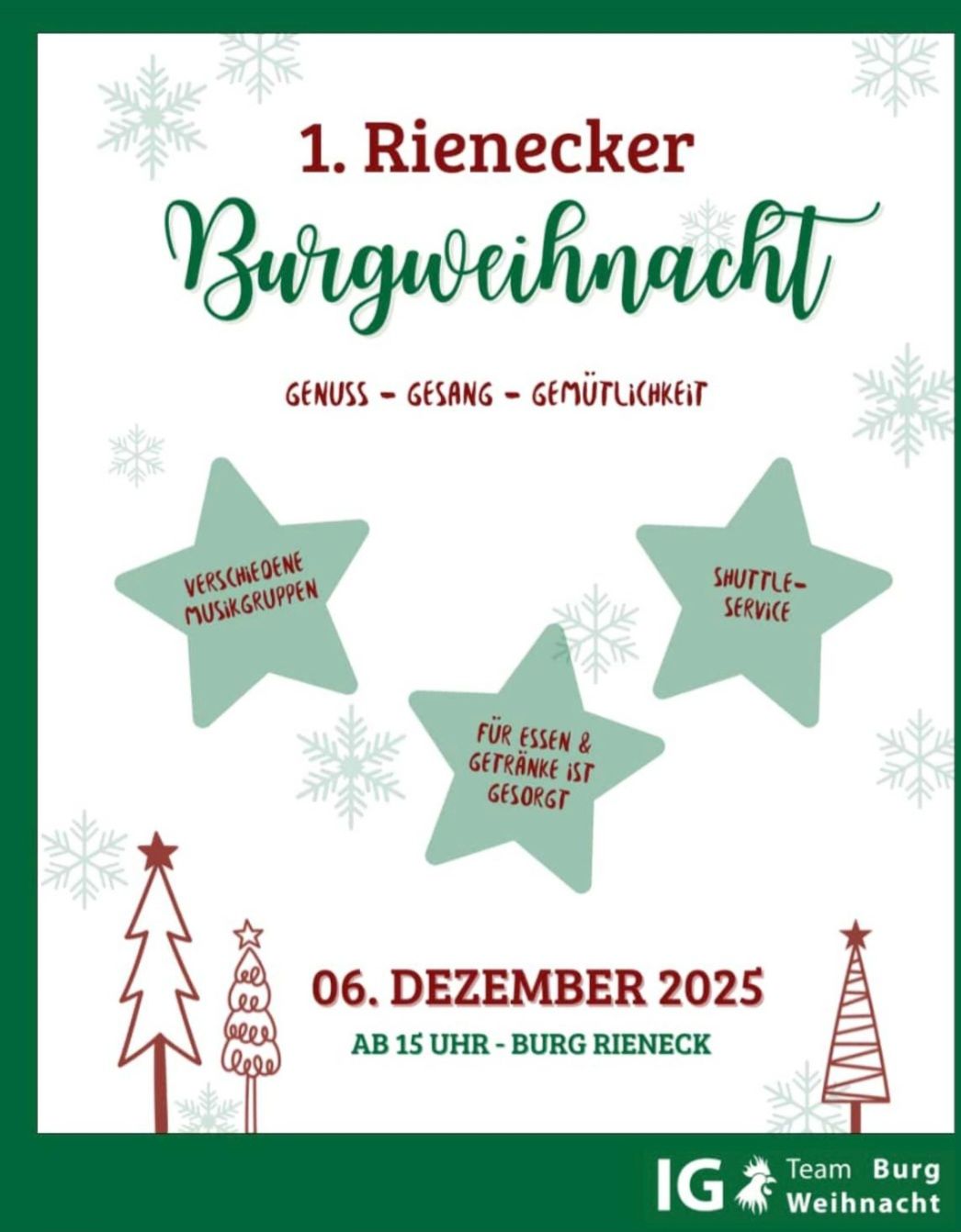 Bergweihnacht auf dem Stahlberg 2025