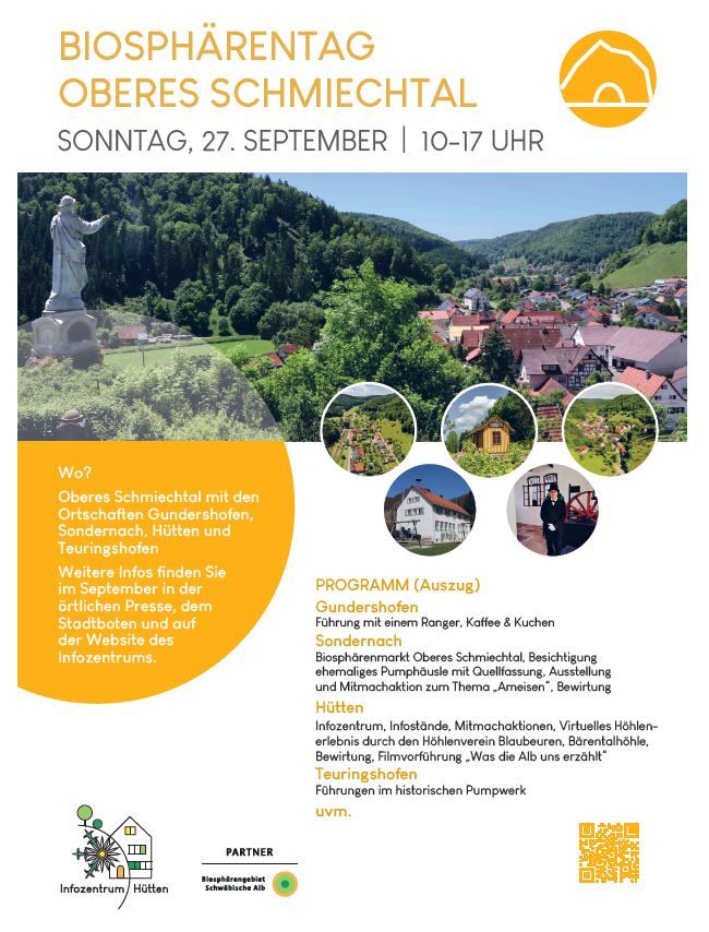Biosphärentah oberes Schmiechtal in Schelklingen