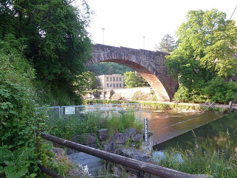 Bogenbrücke Dillweißenstein in Pforzheim
