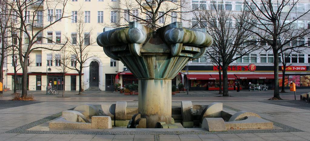 Brunnen auf dem Wittenbergplatz