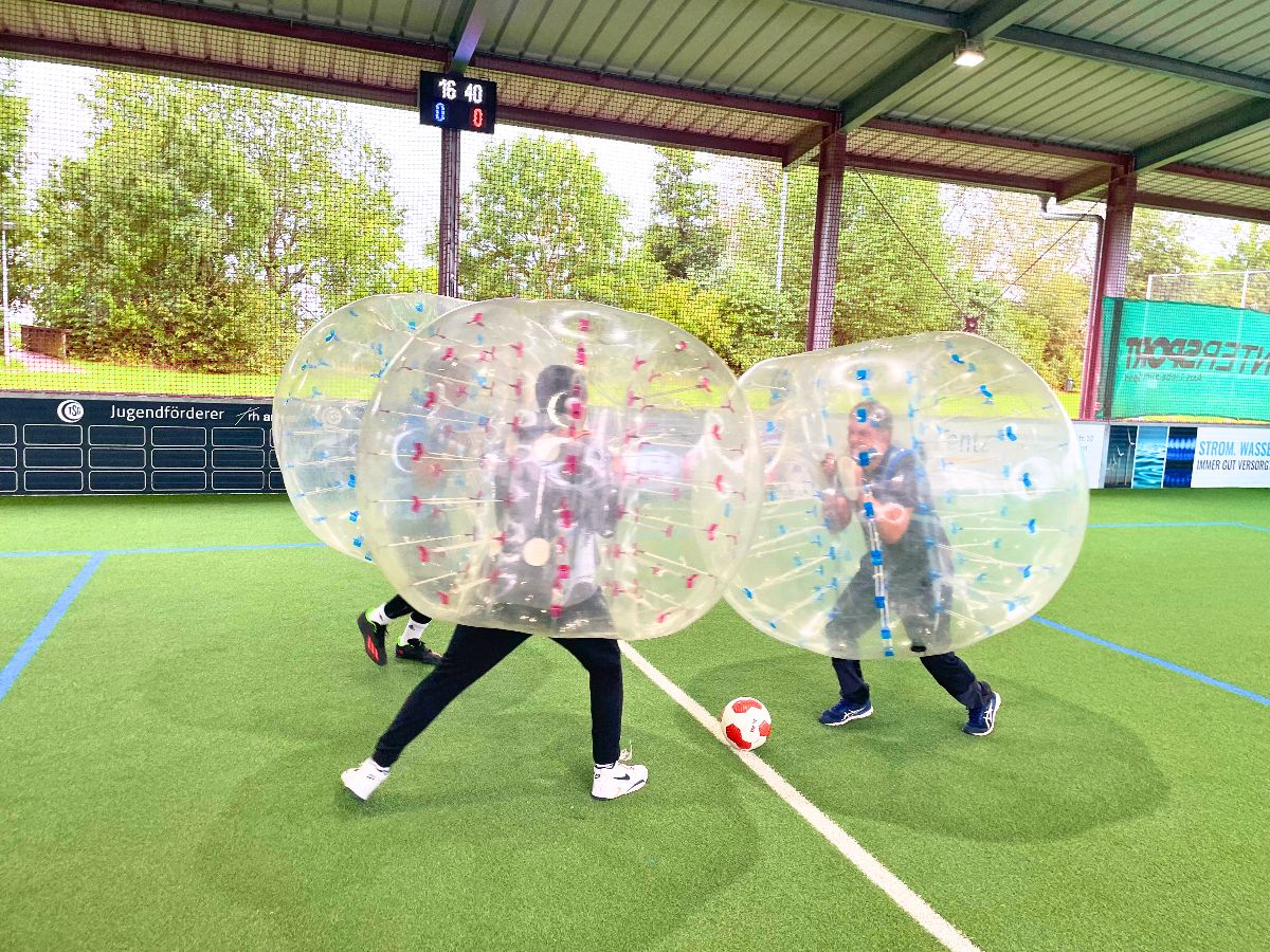 Bubble Soccer in Augsburg in Schwabmünchen