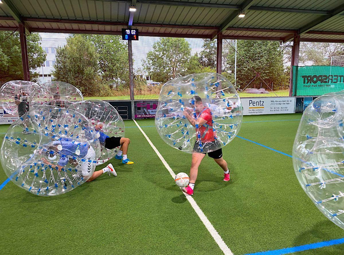 Bubble Soccer in Mannheim