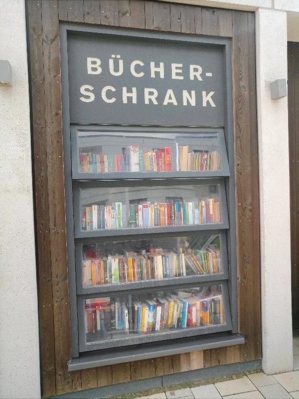 Bücherschrank Bahnstadt in Heidelberg