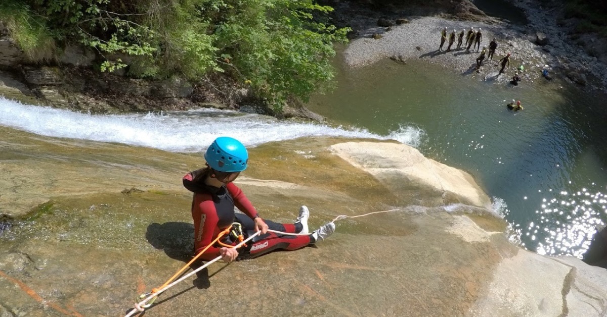 Canyoning Starzlachklamm - Anmeldung & Treffpunkt in Sonthofen