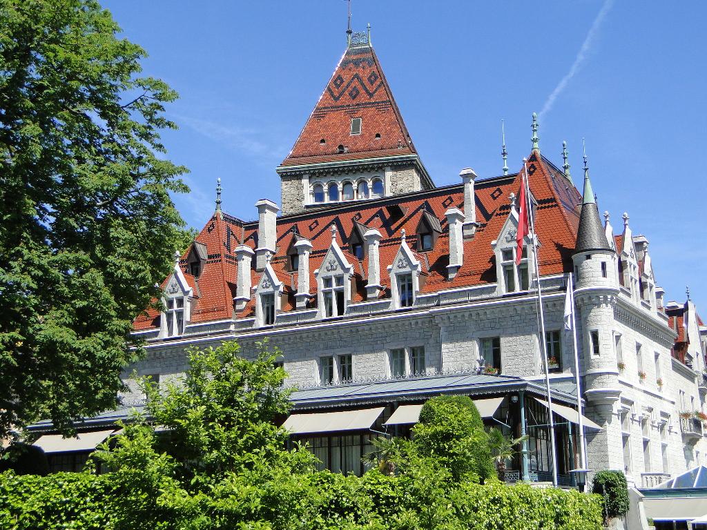 Château d'Ouchy in Lausanne
