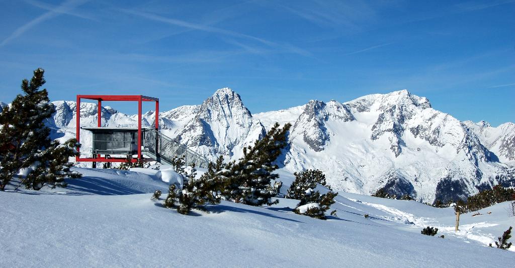 Dachsteinblick in Hinterstoder