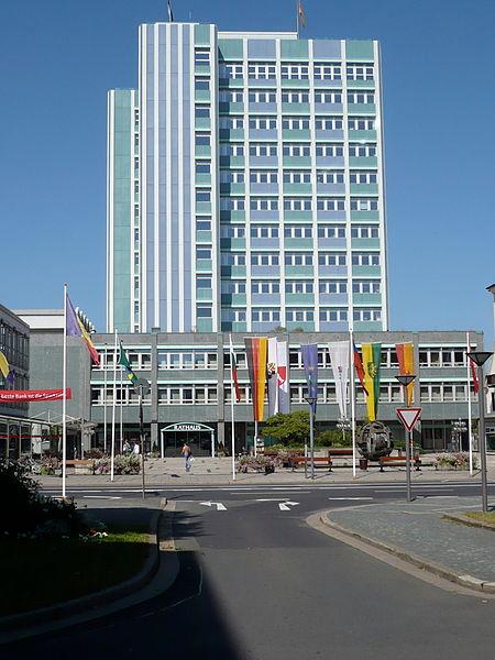 Neues Rathaus in Bayreuth