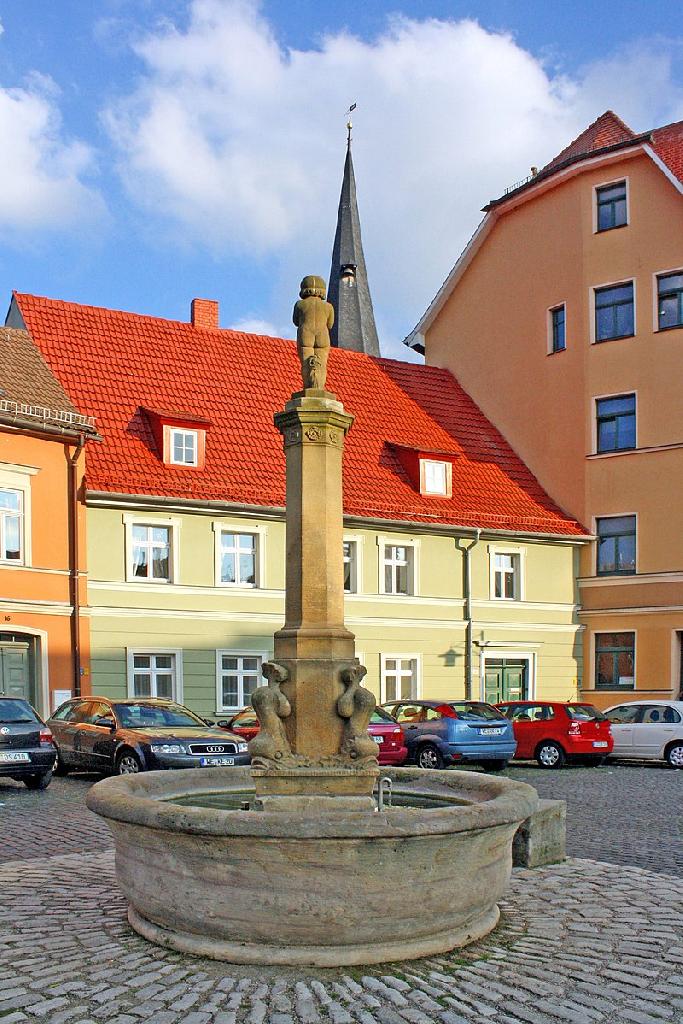 Delphinbrunnen in Weimar in Weimar