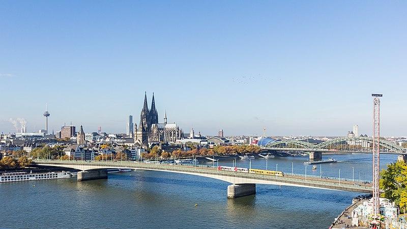 Deutzer Brücke in Köln