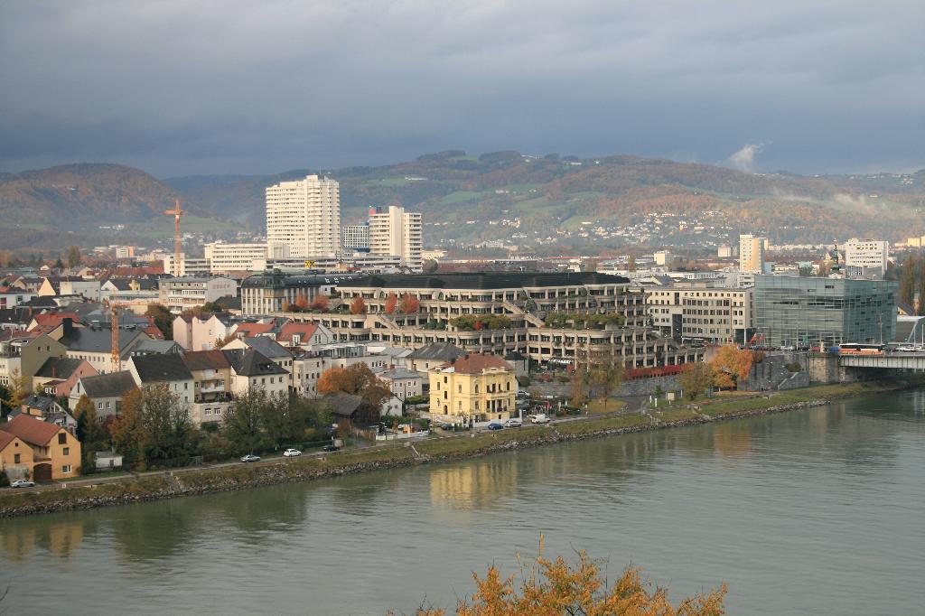 Donaublick in Linz