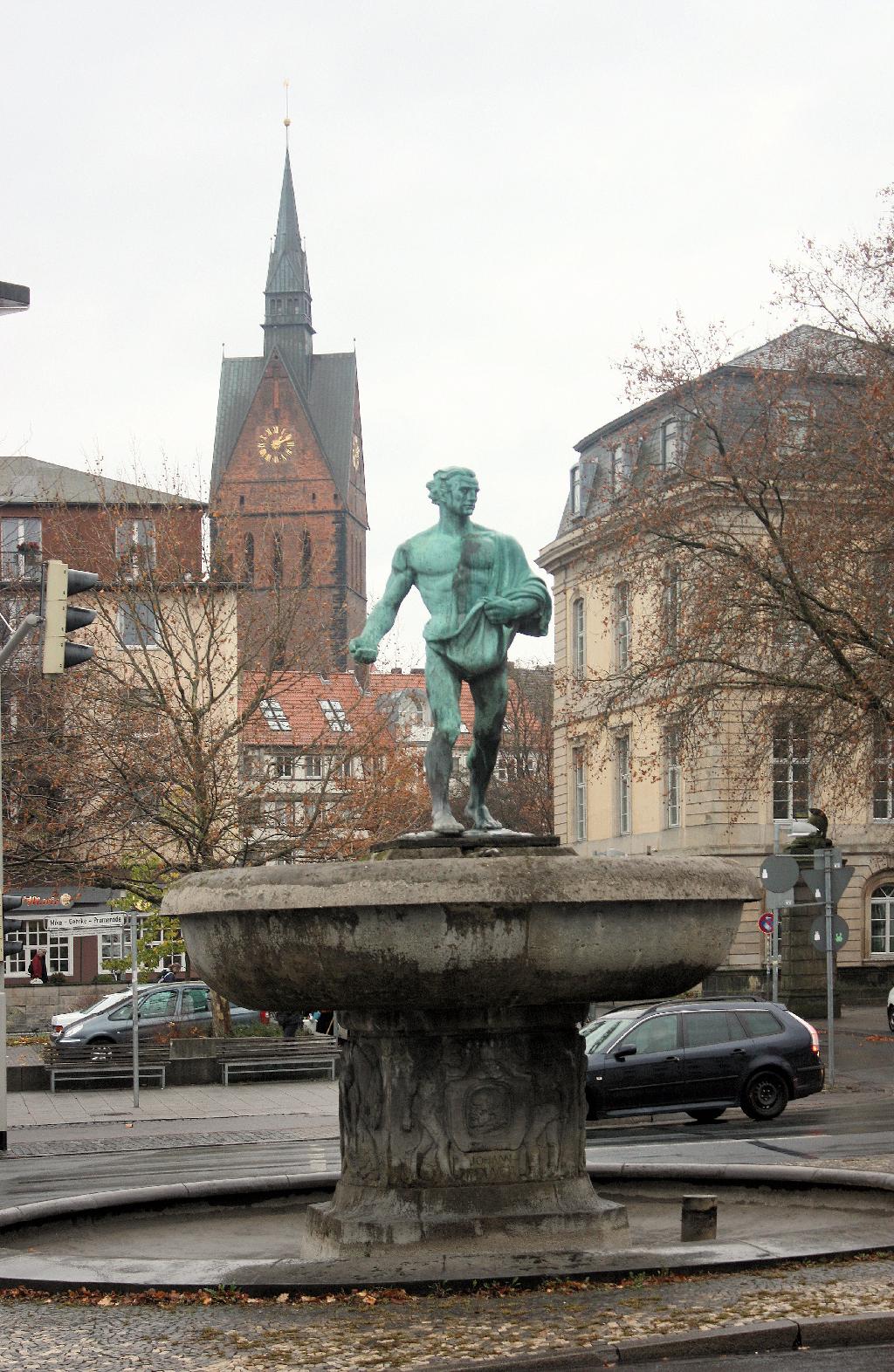 Duve-Brunnen in Hannover