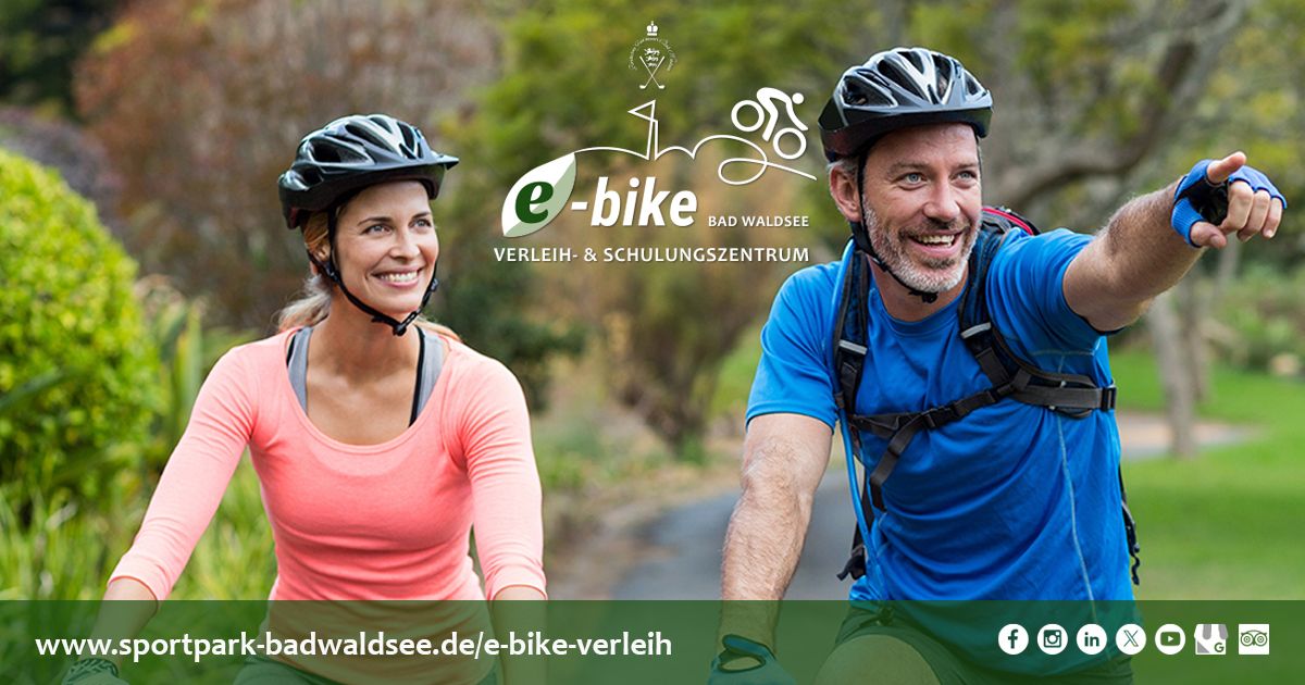 E-Bike Verleih im Fürstlichen Golfresort  in Bad Waldsee