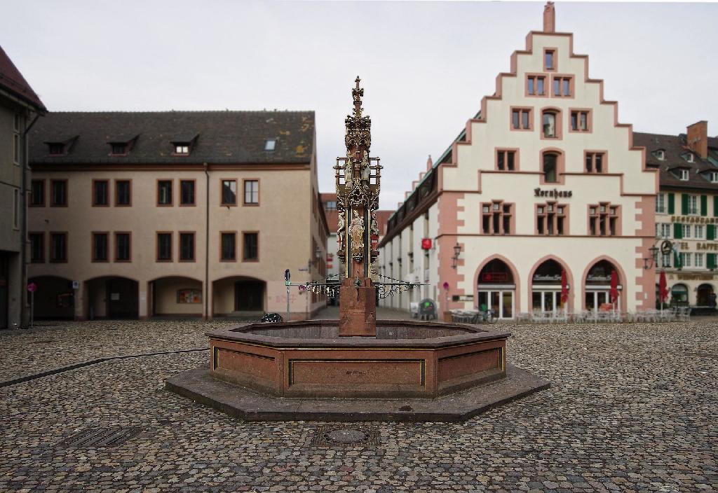 Fischbrunnen in Freiburg im Breisgau