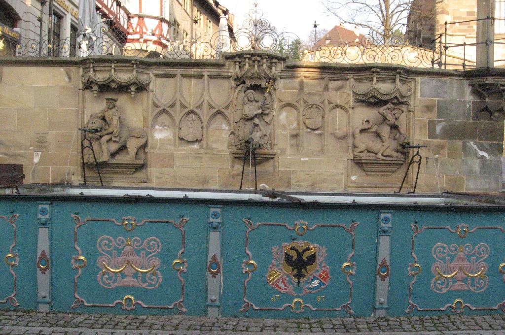 Fischbrunnen in Schwäbisch Hall