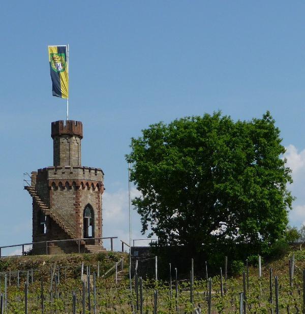 Flaggenturm in Bad Dürkheim