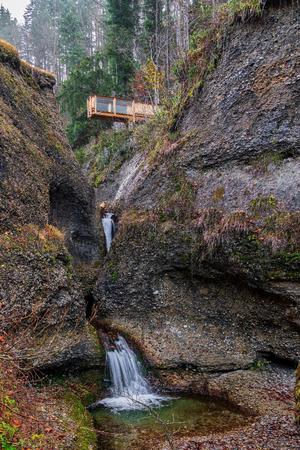 Fuchslochbach Wasserfall II in Steg im Tösstal