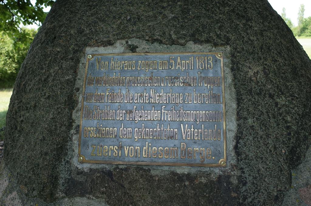 Gedenkstein Ladeburg in Gommern