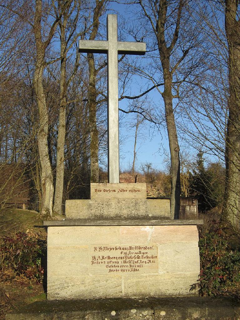 Gefallenengedenkstätte für 1866 in Bad Kissingen