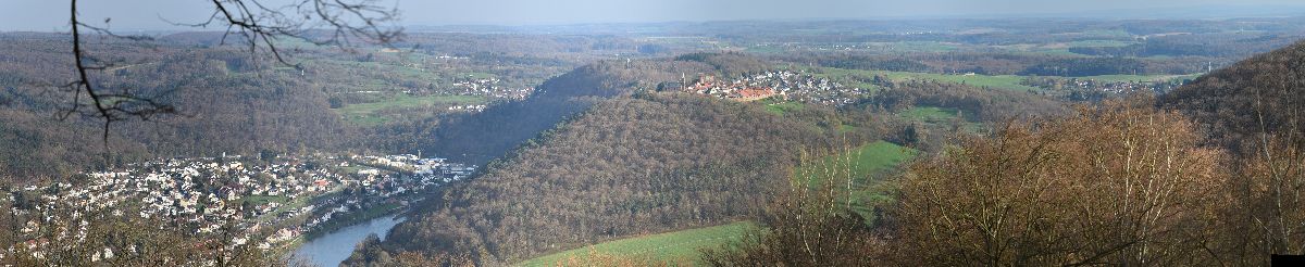 Goethe-Blick in Neckarsteinach