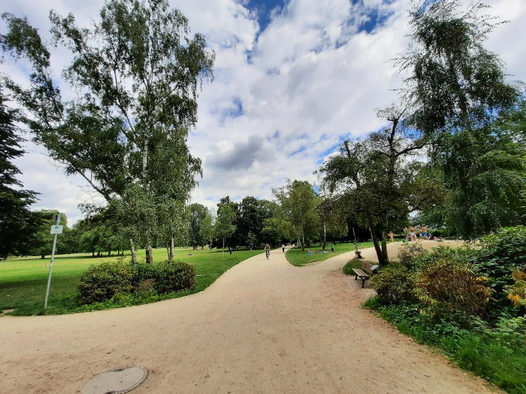Grüneburgpark in Frankfurt am Main