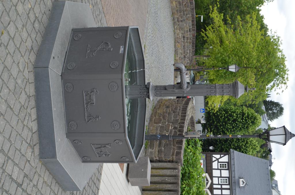 Gusseiserner Laufbrunnen Daaden in Daaden