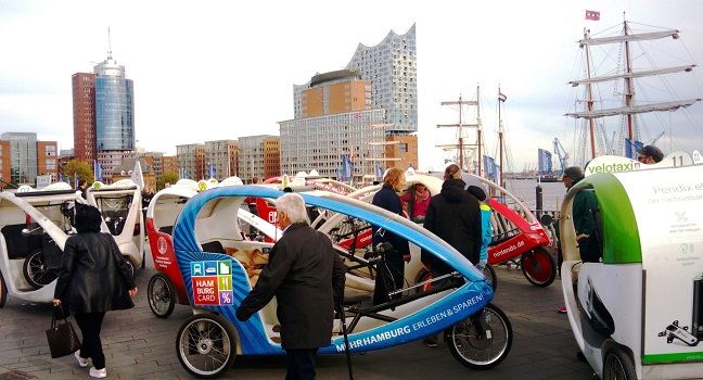 Hamburg by Rickshaw in Hamburg