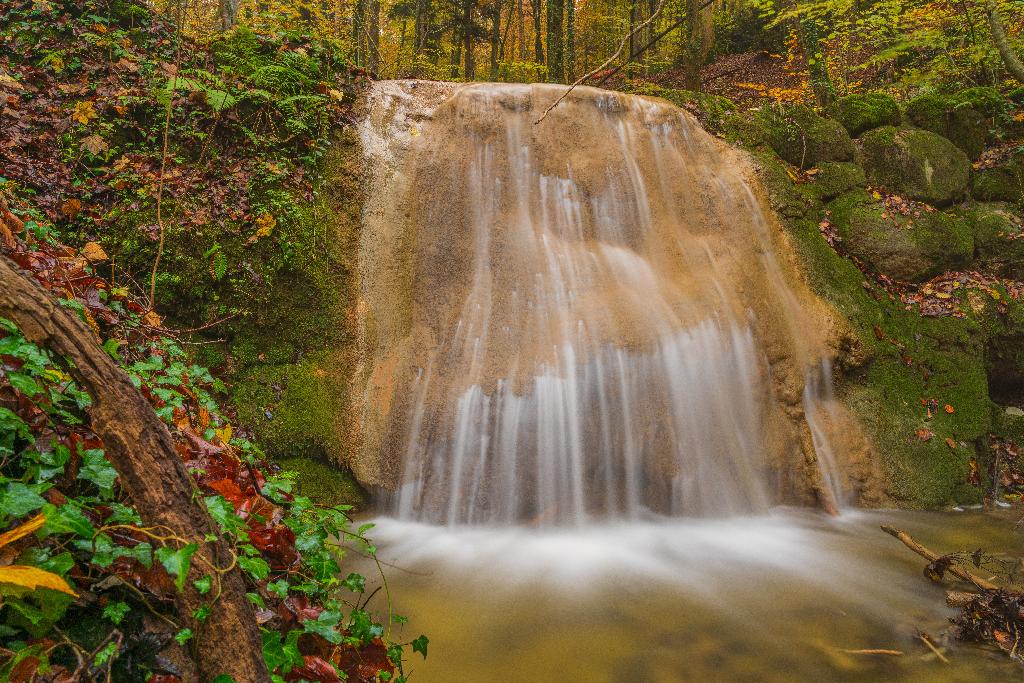 Hedinger Dorfbach-Wasserfall