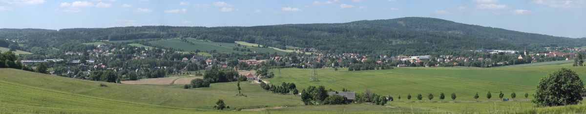 Heimatblick in Neukirch/Lausitz