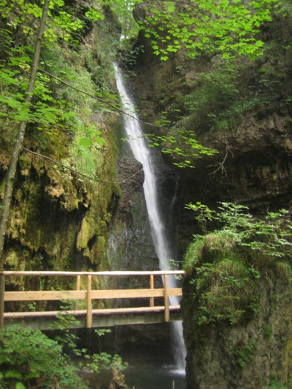 Hinanger Wasserfälle in Sonthofen