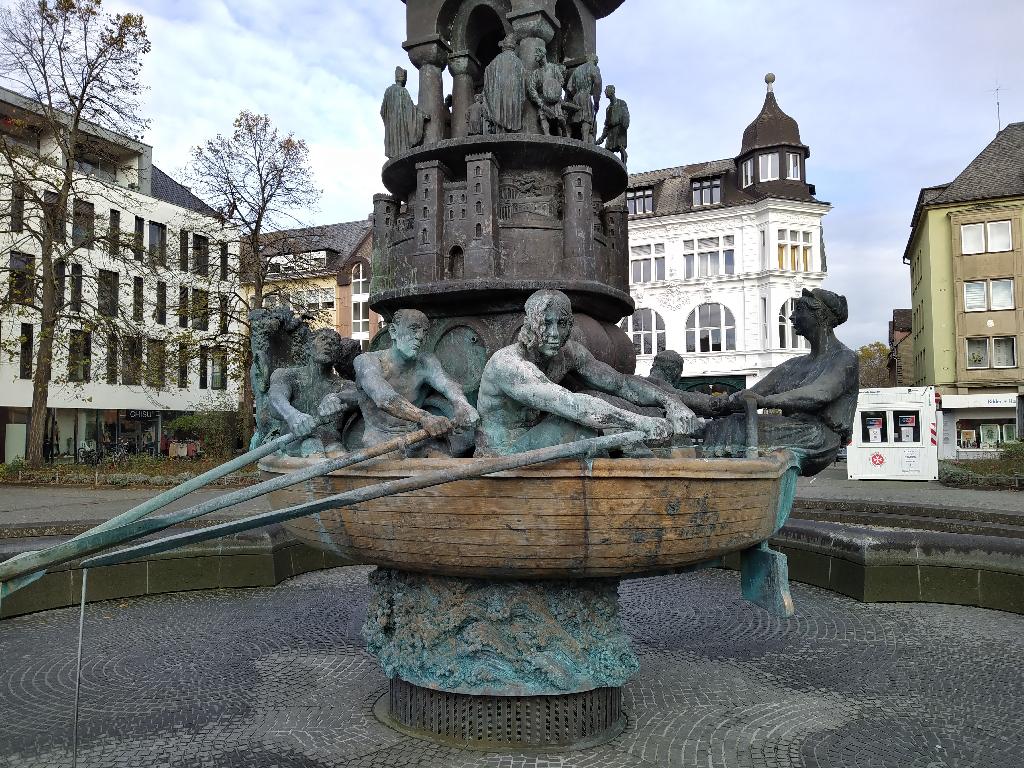 Historiensäule in Koblenz