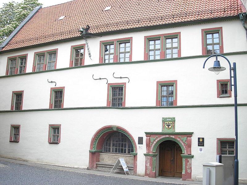 Historisches Rathaus in Mühlhausen