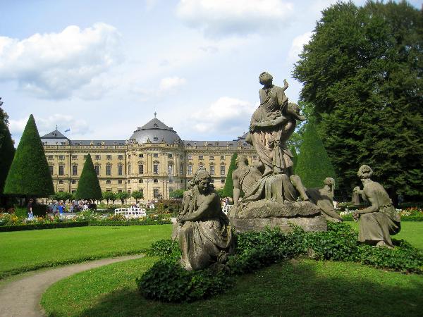 Hofgarten Würzburg in Würzburg