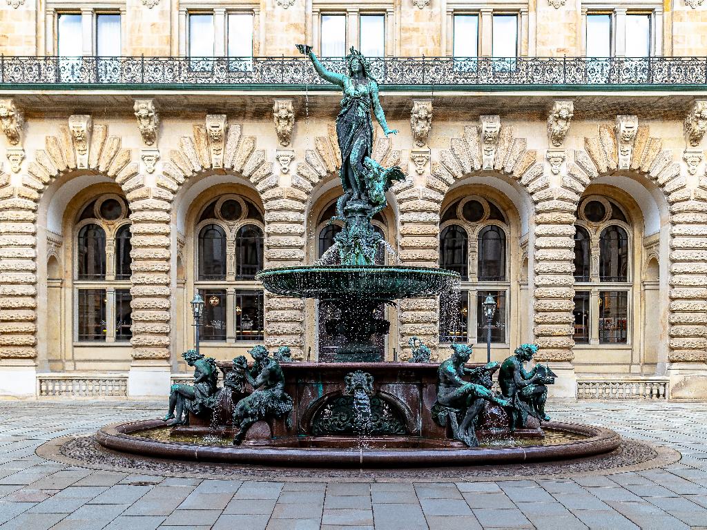 Hygieia-Brunnen Hamburg in Hamburg