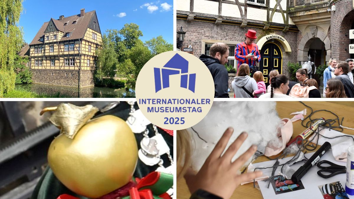 Internationaler Museumstag 2025 Familientag im Museum der Stadt Gladbeck, Schloss Wittringen Termin: Sonntag, 18. Mai, 12-18 Uhr