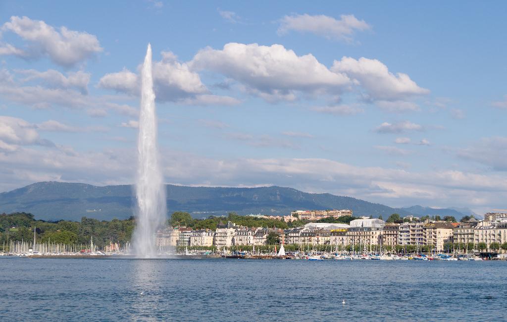 Jet d'eau in Genf