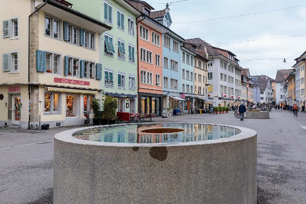 Judd-Brunnen in Winterthur