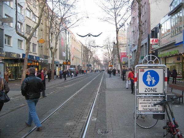 Kaiserstraße in Karlsruhe