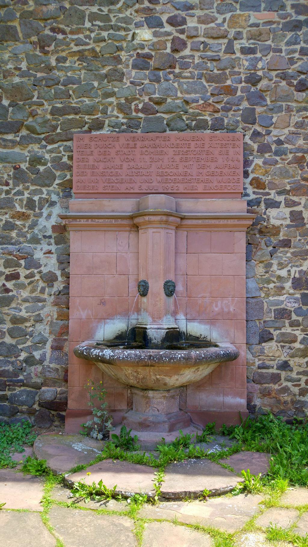 Kanzlerbrunnen in Darmstadt